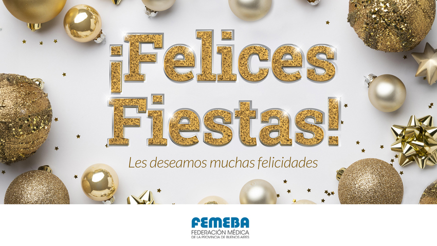 Les deseamos feliz navidad y próspero año nuevo